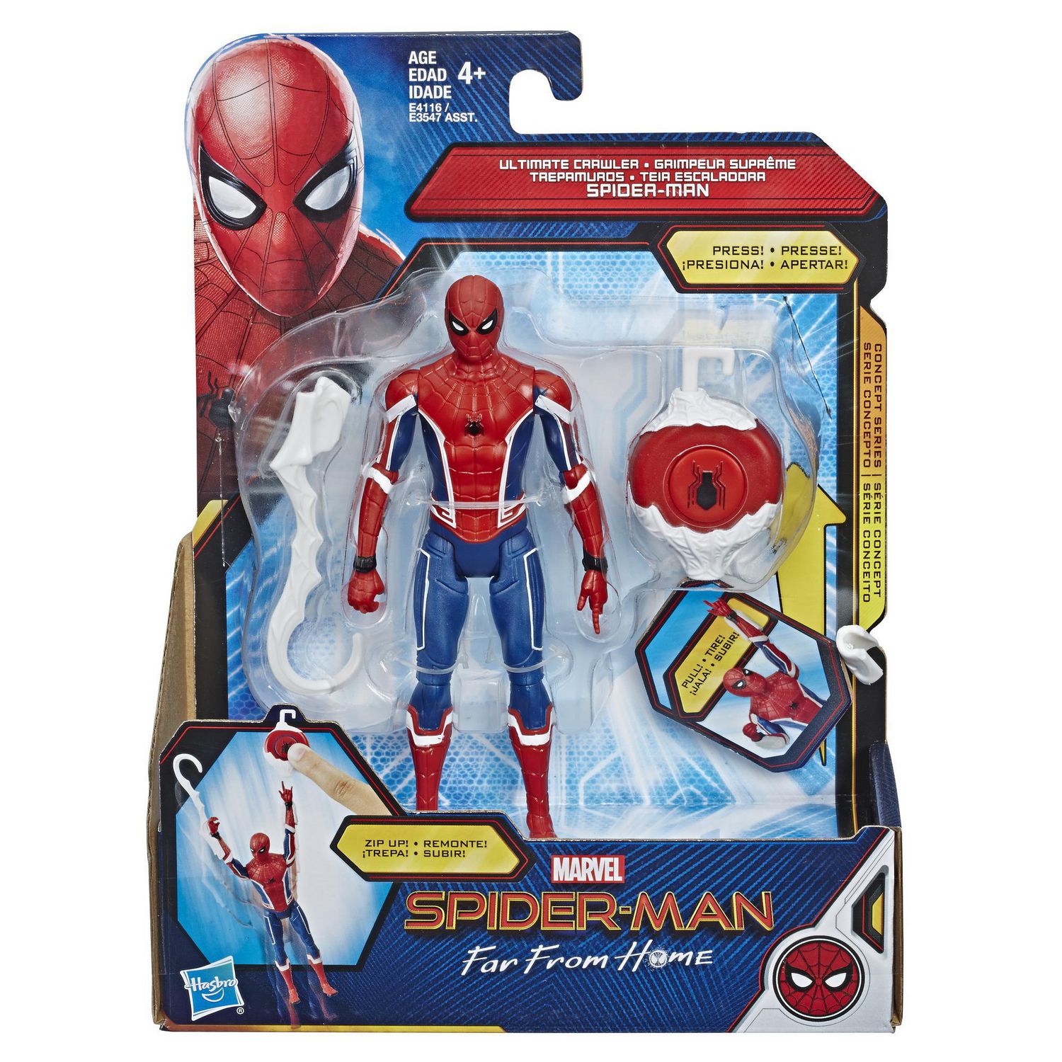 Spider-Man: Far From Home - Figurine jouet du héros Spider-Man