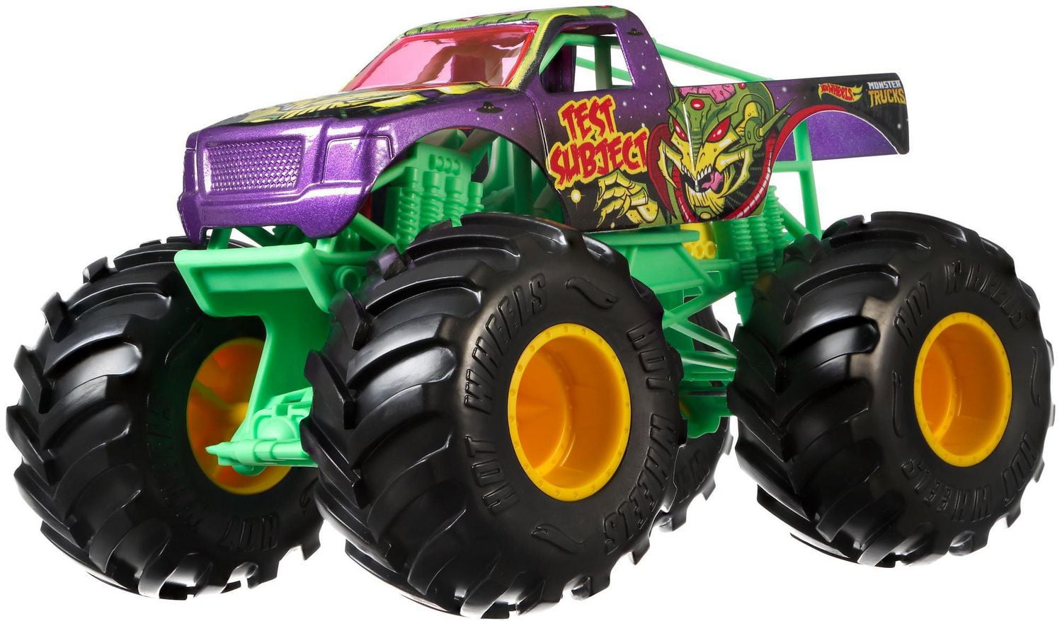 Hot wheels monster trucks best sale test subject