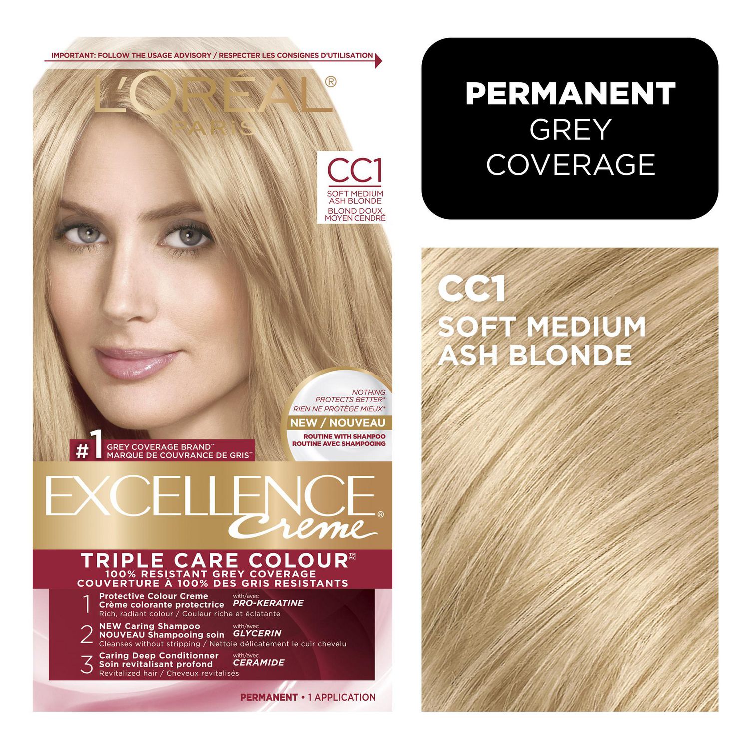 L Oreal Paris Excellence Creme Cc1 Triple Protection Hair Colour
