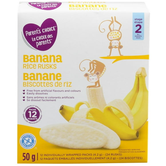 Parent’s Choice Banana Rice Rusks