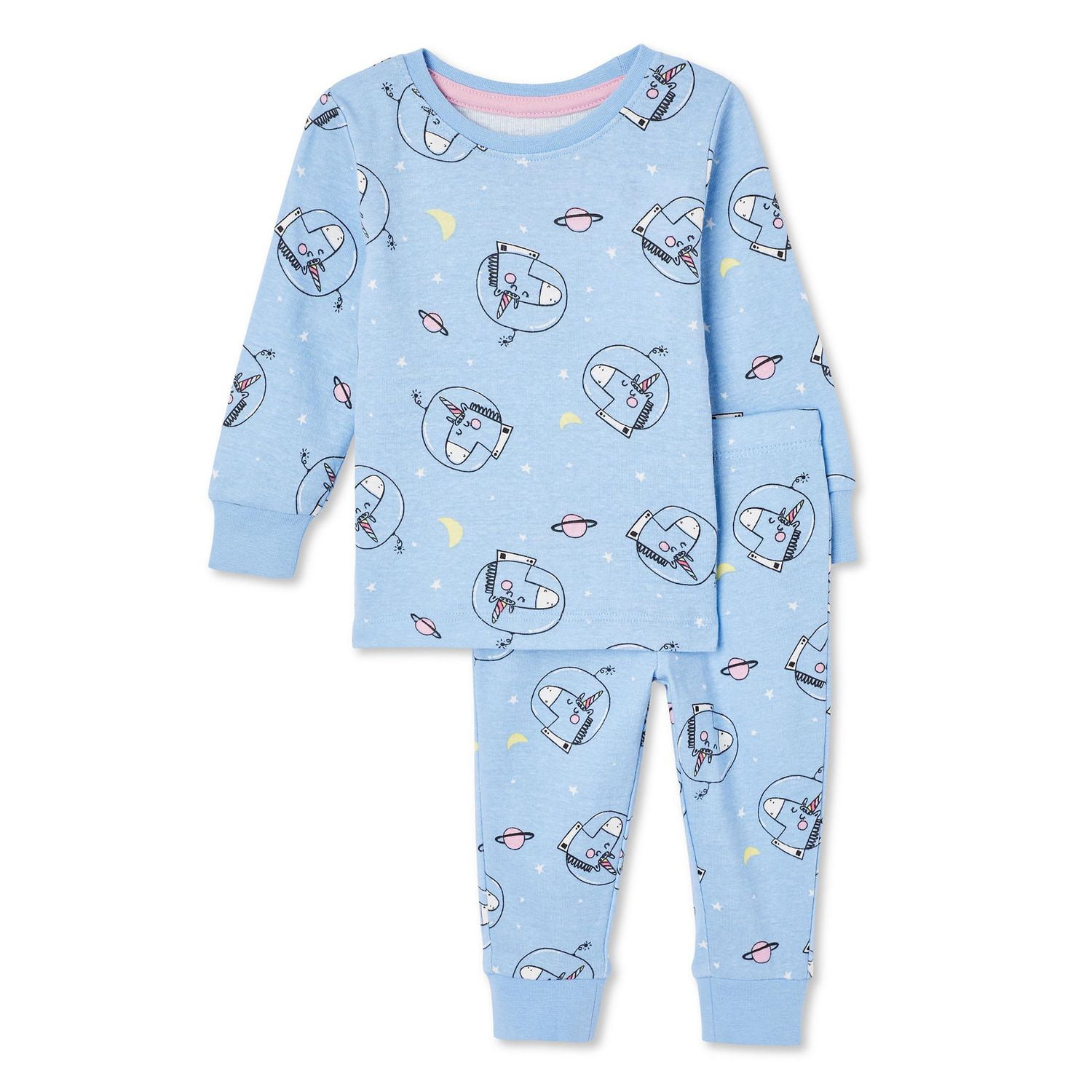 George Baby Girls' Pajama 2-Piece Set