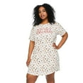 thumbnail image 1 of George Plus Women's Crew Neckline Nightshirt, 1 of 6