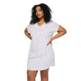 thumbnail image 1 of George Plus Women's V-Neckline Night Shirt, 1 of 6