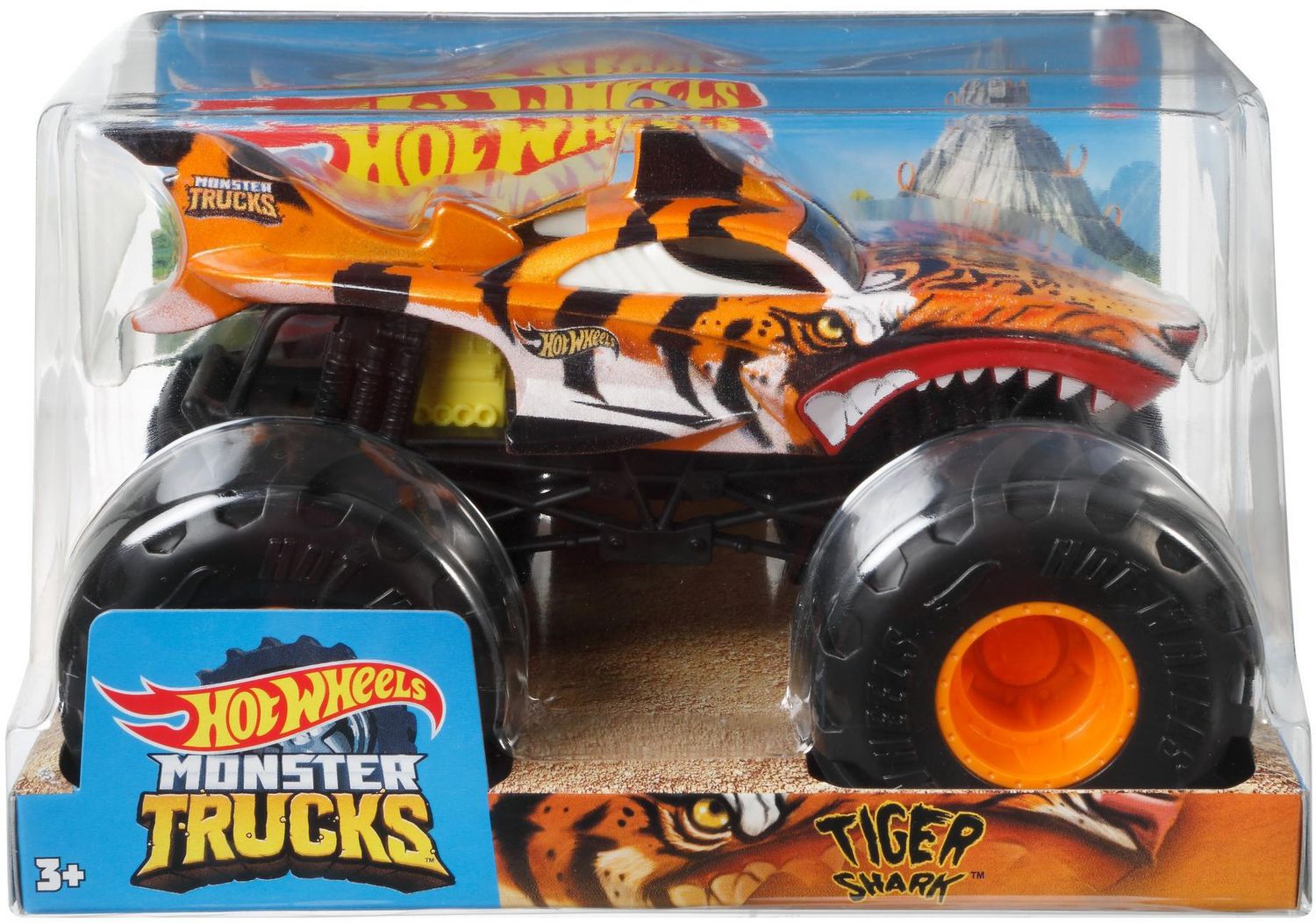 Hot Wheels Monster Trucks 1:24 Scale Die-cast Tiger Shark - Walmart.ca