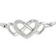 thumbnail image 2 of Quintessential Sterling Silver Flex Bangle Bracelet, 2 of 4