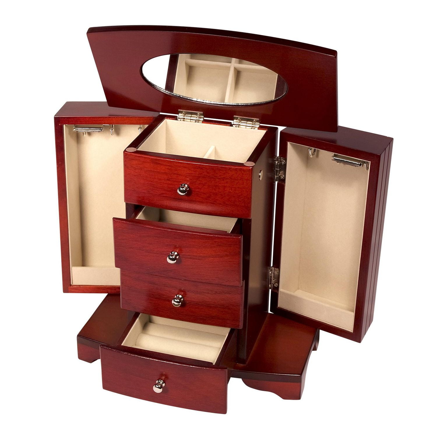 Mele and Co Elena Wooden Jewelry Box