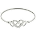 thumbnail image 1 of Quintessential Sterling Silver Flex Bangle Bracelet, 1 of 4