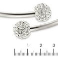 thumbnail image 3 of Quintessential Sterling Silver Bypass Bangle Bracelet, 3 of 4