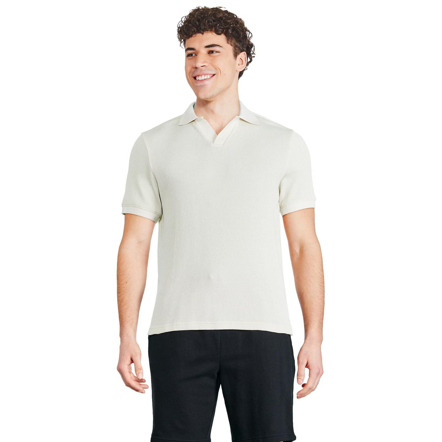 George Men's Johnny Collar Popover