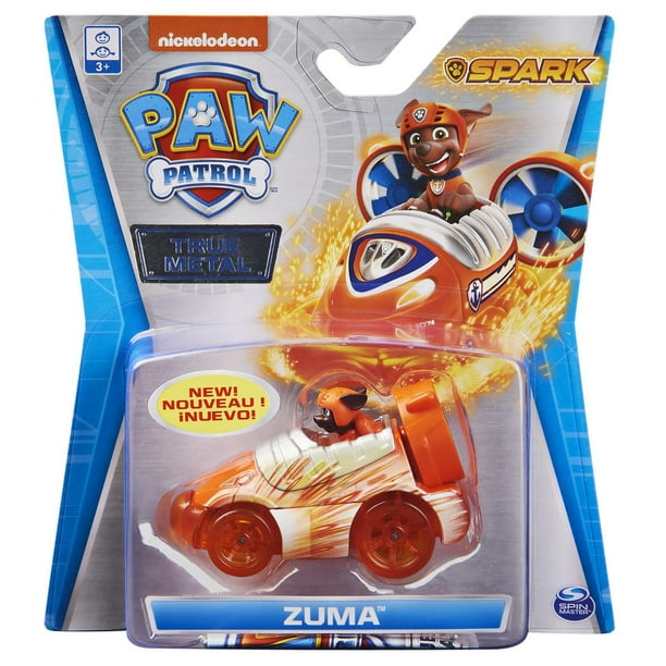 Paw Patrol True Metal Zuma Collectible Die Cast Vehicle Spark Series 155 Scale Walmartca 9089