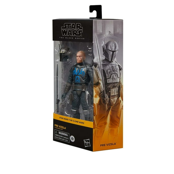  STAR WARS The Black Series Pre Vizsla, The Clone Wars  Collectible 6-Inch Action Figures, Ages 4 and Up : Toys & Games