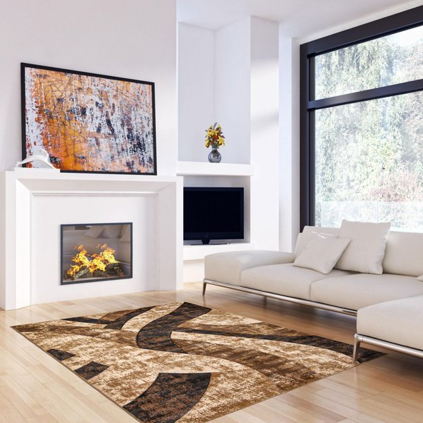 Ecarpet Modern Abstract Indoor Area Rug Haley Collection Walmart.ca