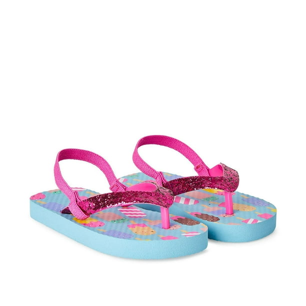 George Toddler Girls' Pop Flip Flops - Walmart.ca