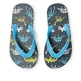 thumbnail image 2 of George Boys' Dino Flip Flops, 2 of 2