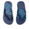 thumbnail image 2 of George Boys' Stripe Flip Flops, 2 of 2