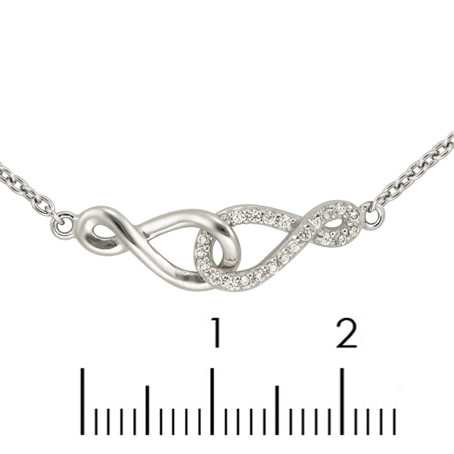 Jmonds Infinity Bracelet 925 Silver Plated