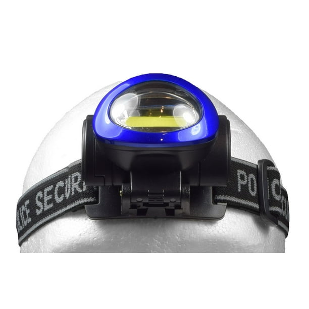 Lampe frontale Connector de Police Security à 3 AAA