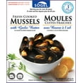 thumbnail image 2 of Moules cuites fraîches Sogel avec beurre à l'ail, 2 of 6