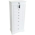 thumbnail image 2 of Mele and Co Armoire à bijoux Olympia en blanc, 2 of 4