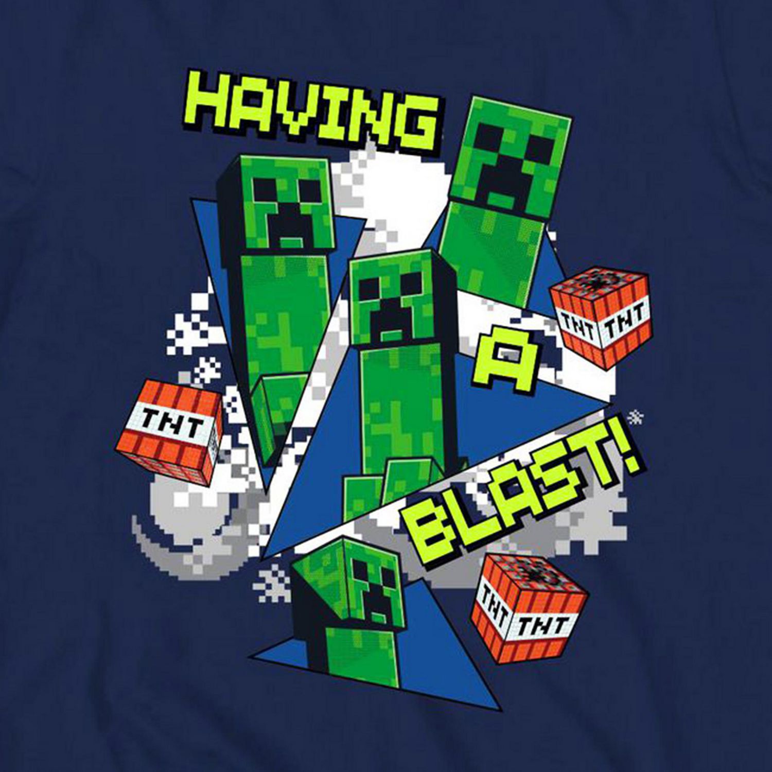 Boys Minecraft Creeper Blast T-Shirt 
