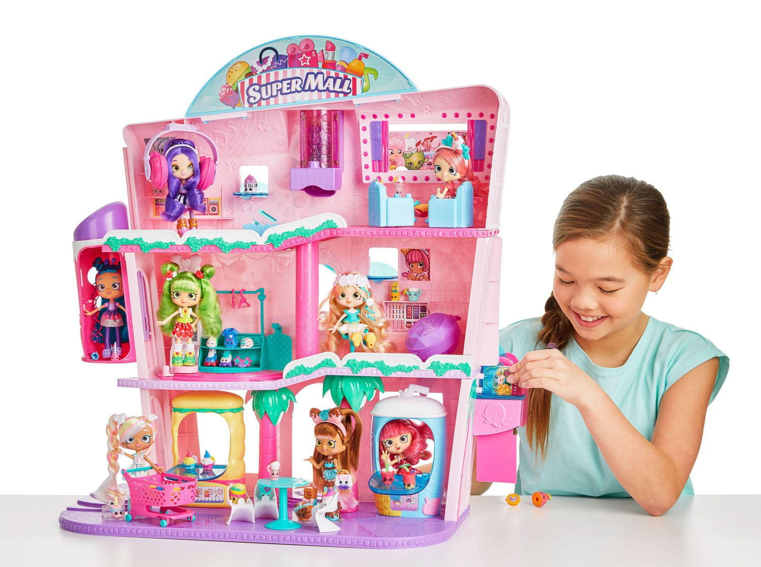 Shopkins shopville super clearance mall