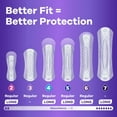 thumbnail image 4 of Always Discreet Adult Incontinence Pads for Women, Ultimate Extra Protect Absorbency, Long Length, Postpartum Pads, 4 of 9