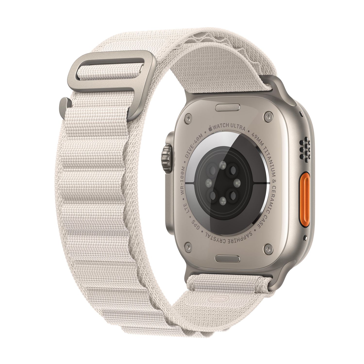 Apple Watch Ultra (GPS + Cellular) 49mm - Starlight Alpine Loop 