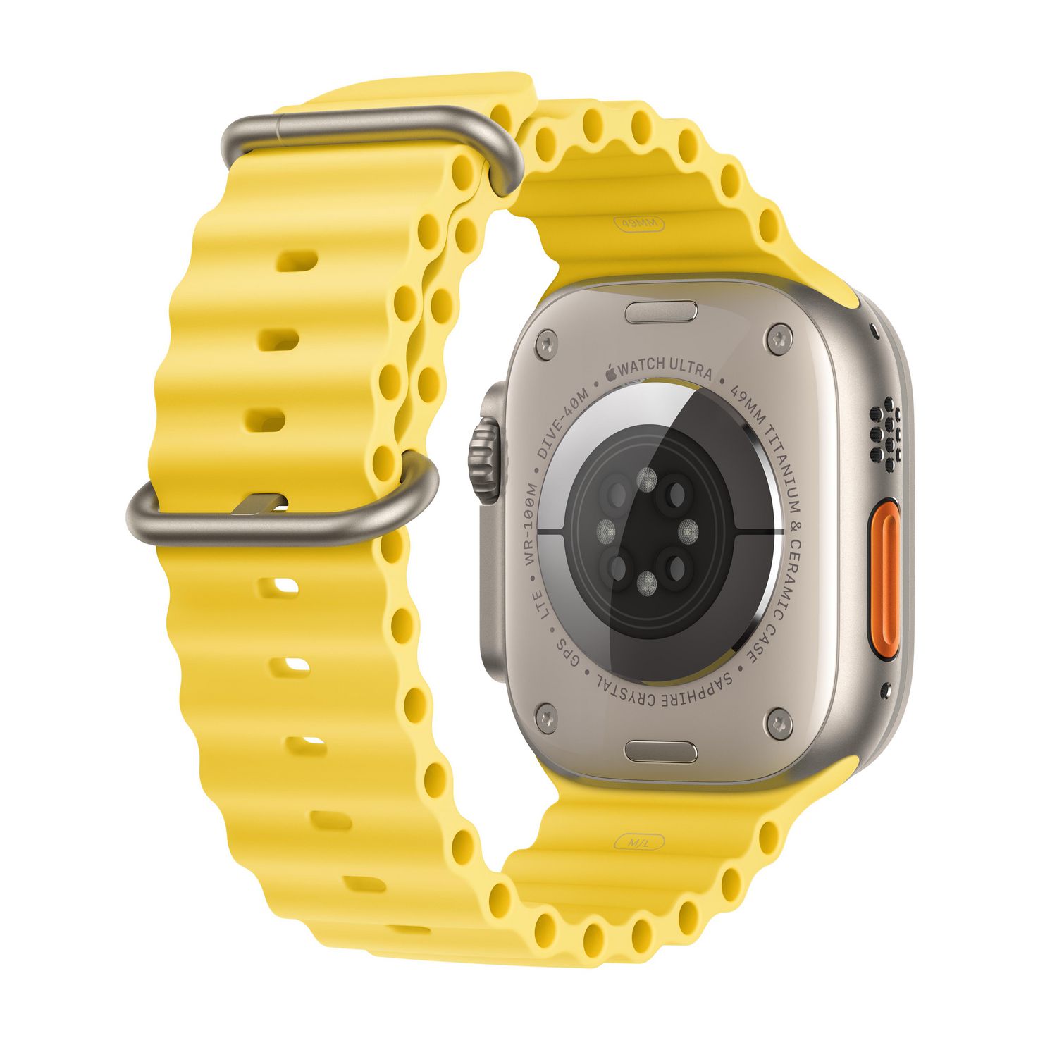 Apple Watch Ultra (GPS + Cellular) 49mm - Yellow Ocean Band