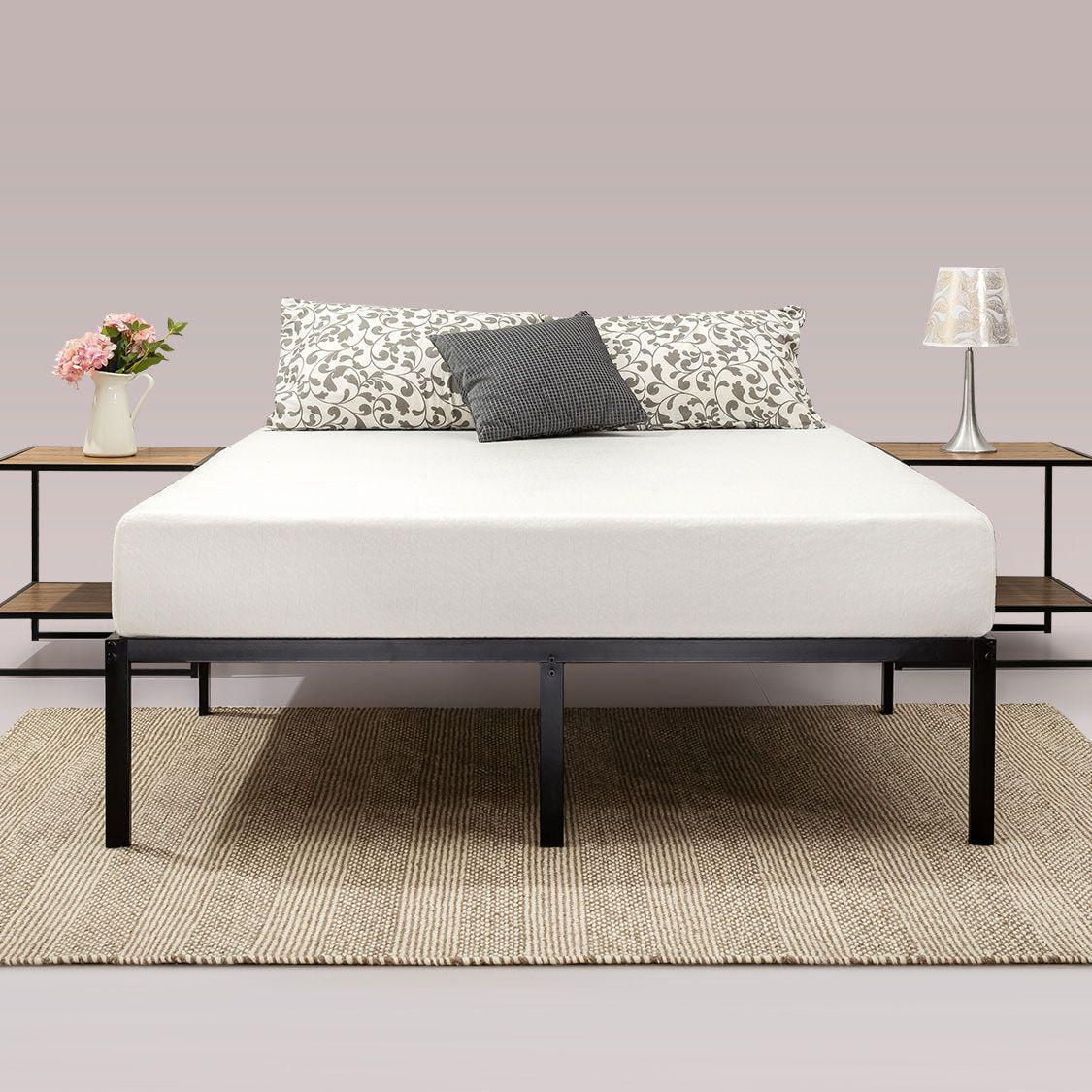 Zinus 14 inch Classic Metal Platform Bed Frame with Steel Slat