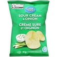 thumbnail image 1 of Croustilles aromatisées Crème sure et oignon Great Value, 1 of 3