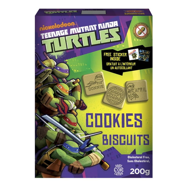 Biscuits Les Tortues Ninja de Funcookies 200 g