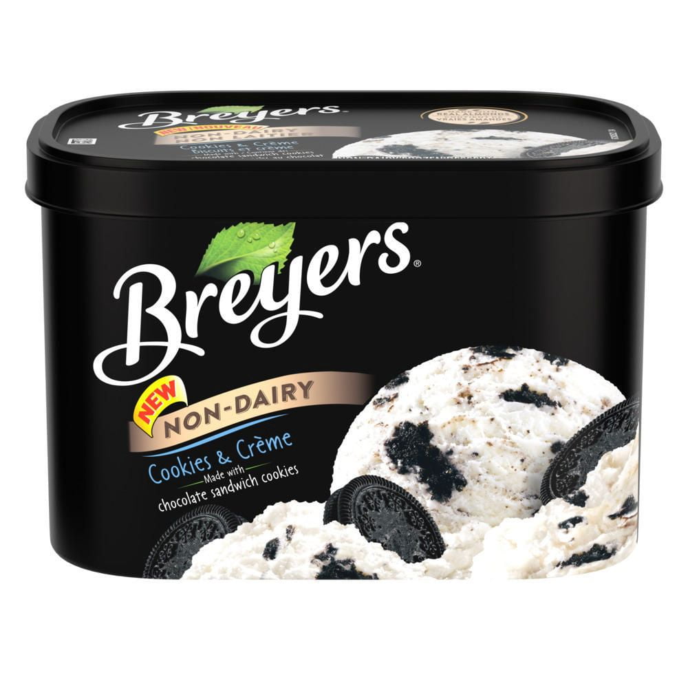 Breyers Non Dairy Cookies Cream Frozen Dessert 166 Lt Walmart Canada