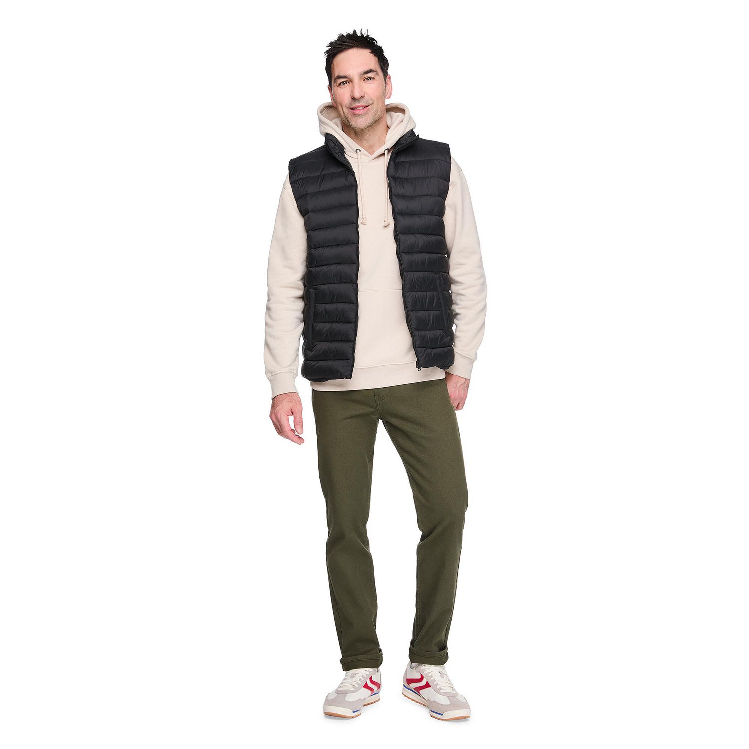 Doudoune compacte sans manches George pour hommes
