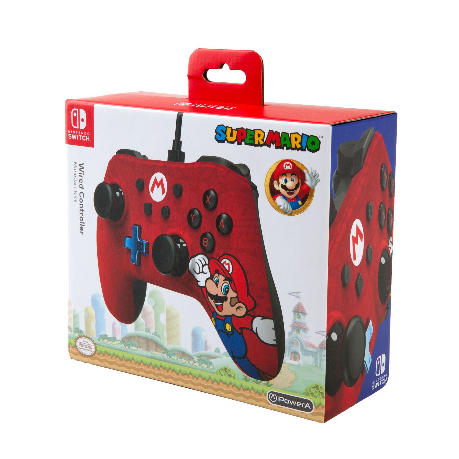 nintendo switch mario controller wired