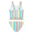 thumbnail image 2 of George Girls' Ruffle Tankini 2-Piece Set, 2 of 2