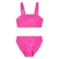 thumbnail image 1 of George Girls' Terry Bikini 2-Piece Set, 1 of 2