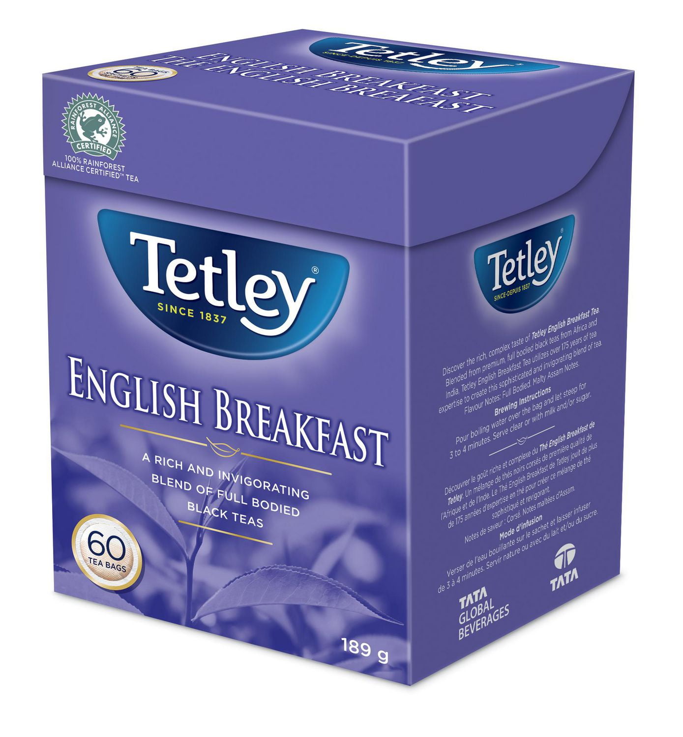 Tetley English Breakfast Black Tea Walmart Canada