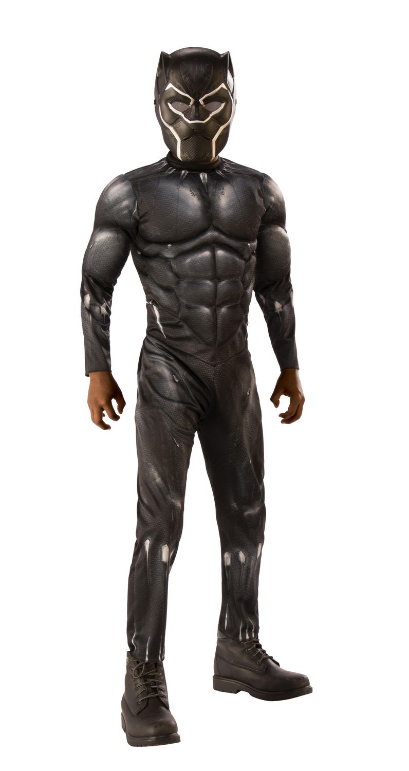 Marvel Avengers: Endgame Black Panther Muscle Chest Child Costume ...