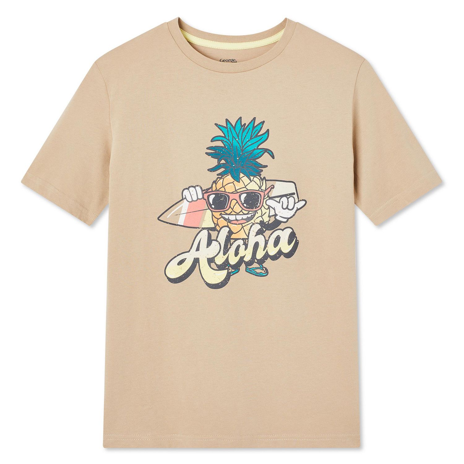 T-shirt avec imprimé graphique George pour garçons