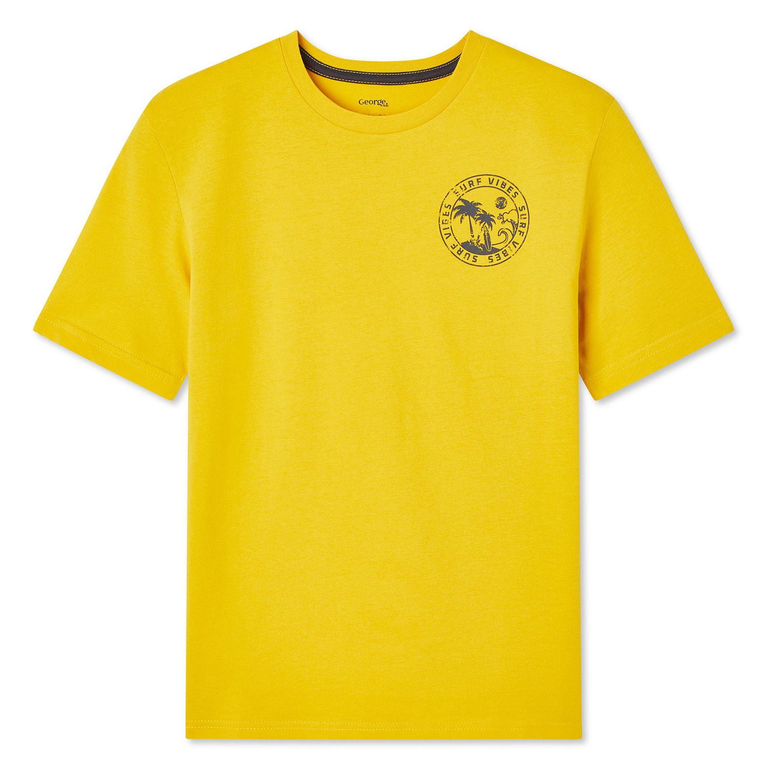 T-shirt avec imprimé graphique George pour garçons Tailles TP–TG