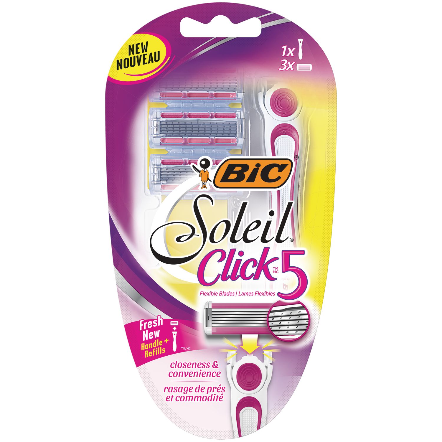 Bic soleil replacement blades Clearance
