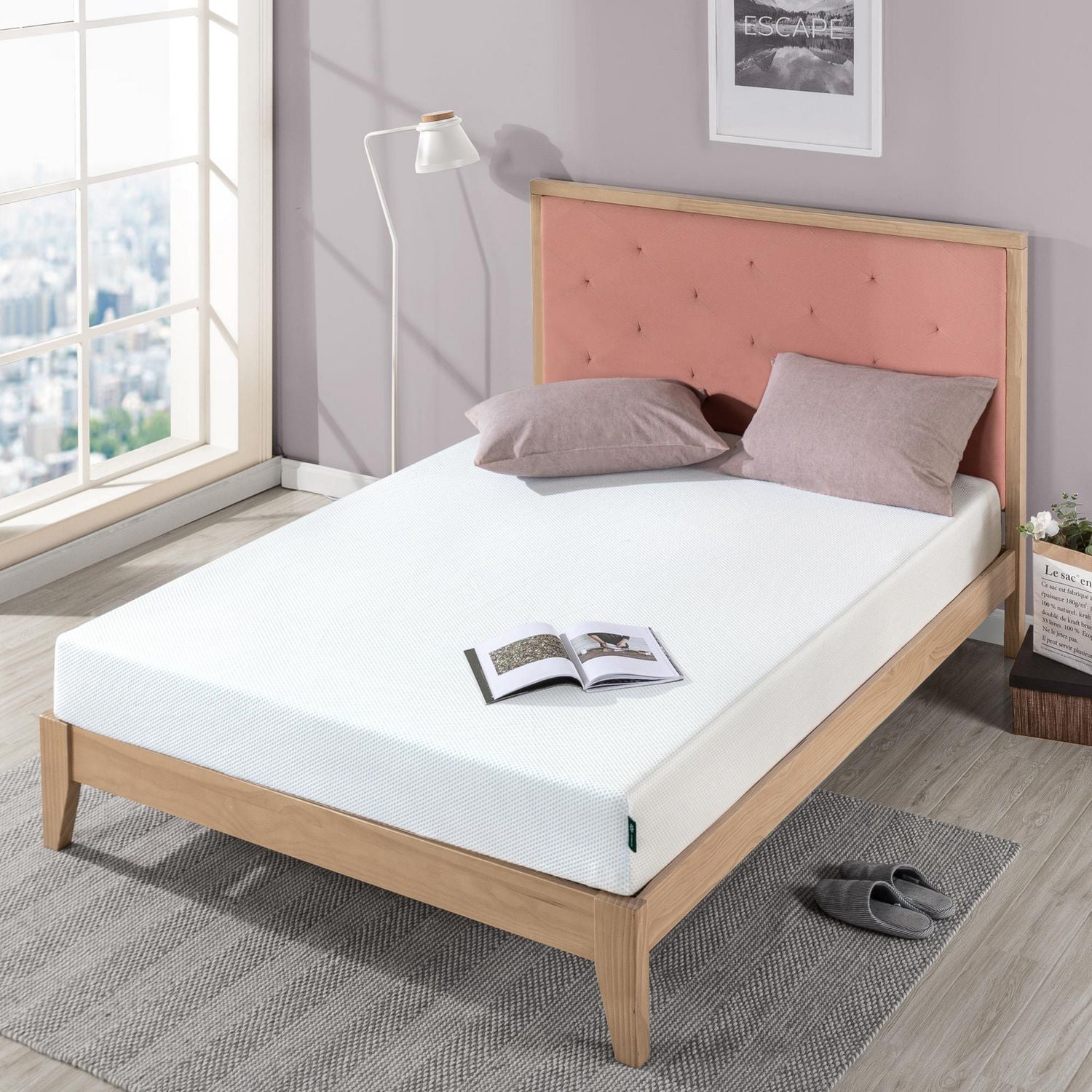 zinus gel memory foam mattress