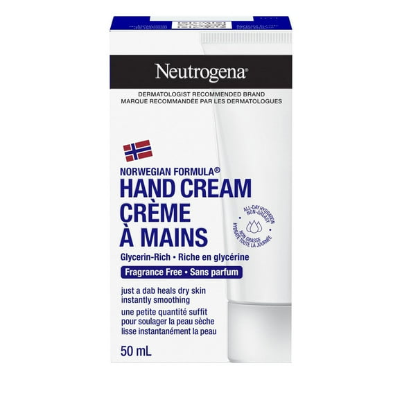 Neutrogena Norwegian Formula Unscented Hand Cream, Fragrance Free
