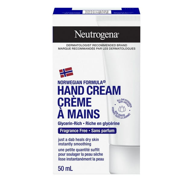 Neutrogena Norwegian Formula Unscented Hand Cream, Fragrance Free