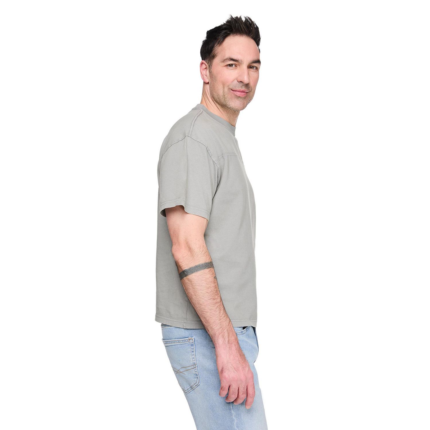 T-shirt coupe carrée George pour hommes