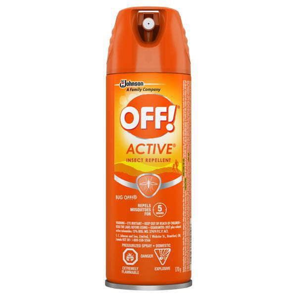 OFF! Active® Insect Repellent Aerosol — 170g Walmart Canada
