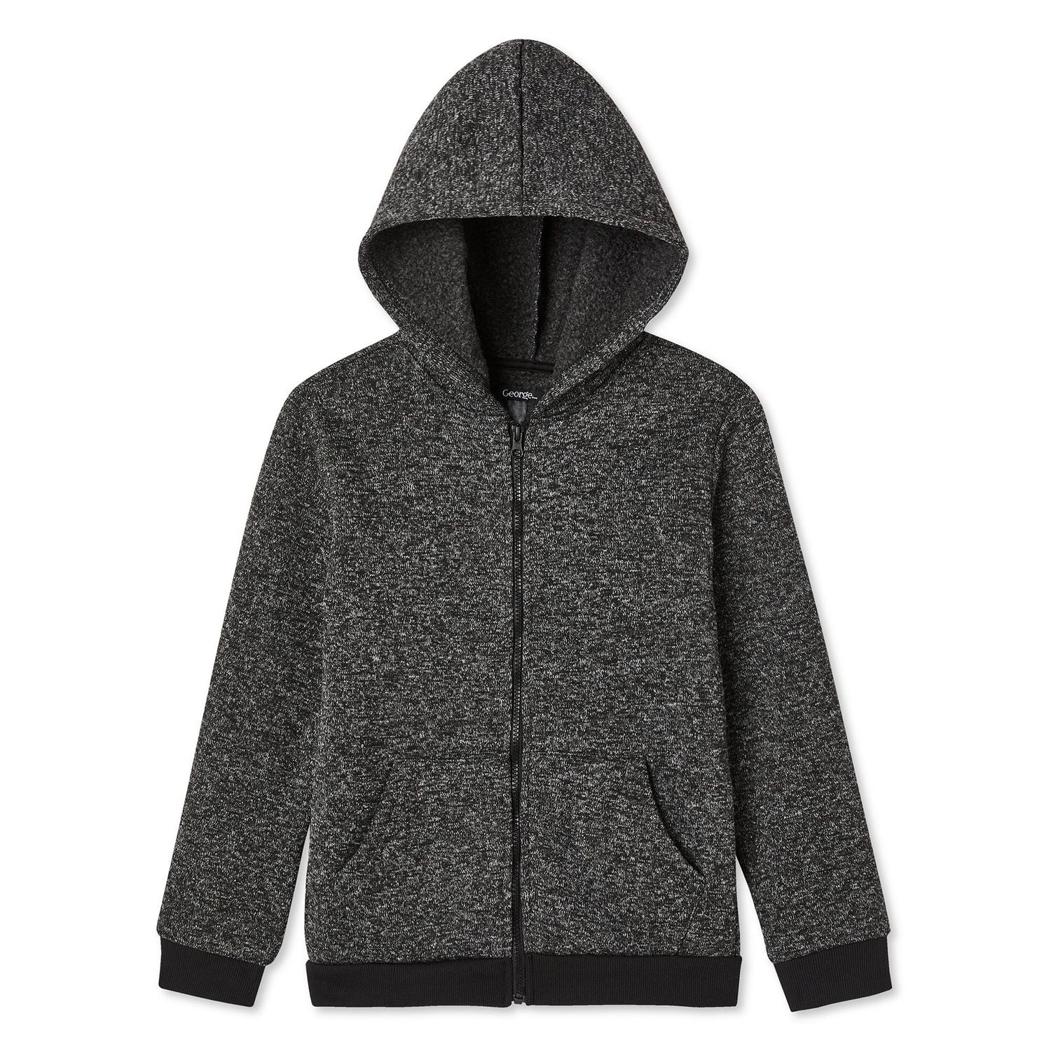 George Boys' Sherpa Full-Zip Hoodie