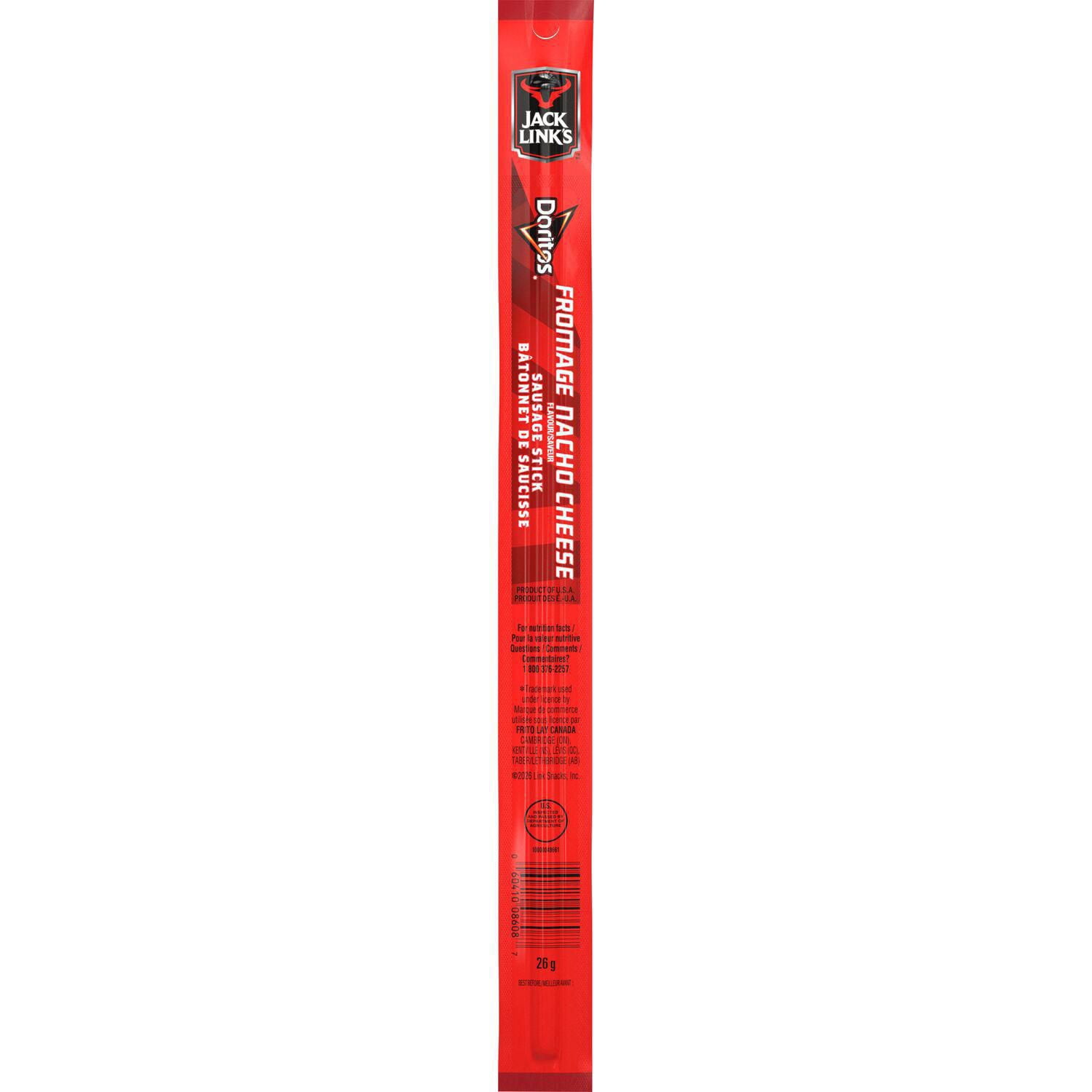 Jack Link's Doritos Nacho Cheese Flavour Sausage Stick