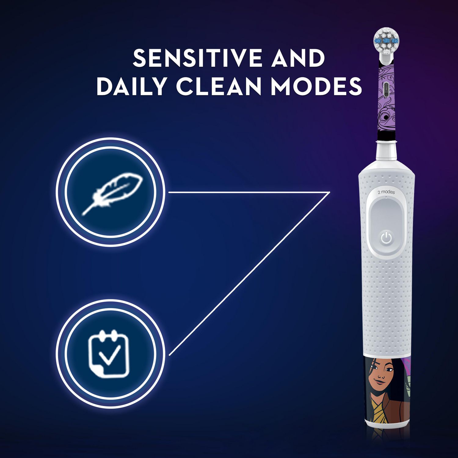 Oral-B Kids Electric Toothbrush featuring Disney's Raya and the 