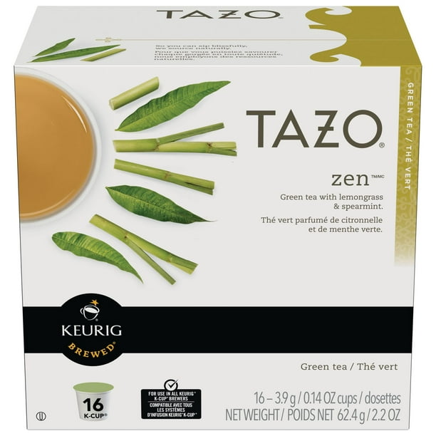 Thé vert Zen Tazo de Starbucks 16 x 3,9 g